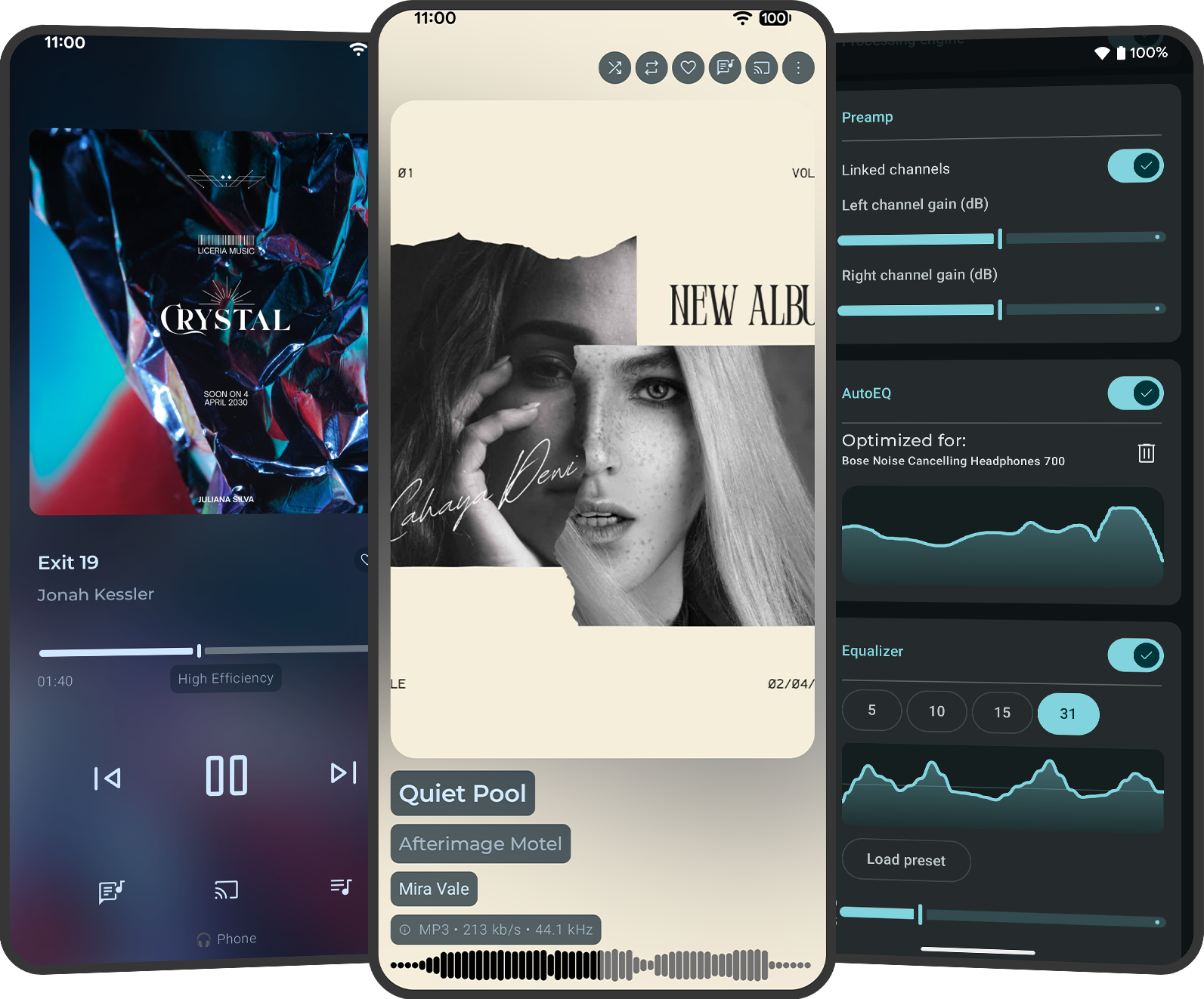 Symfonium music player features